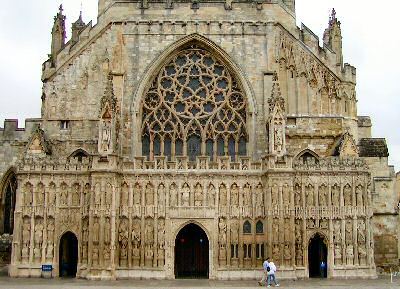 West Front of Exeter Cathedral